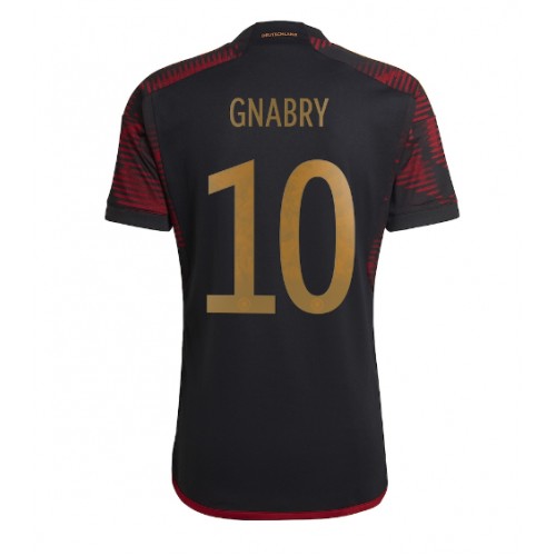 Tyskland Serge Gnabry #10 Replika Udebanetrøje VM 2022 Kortærmet